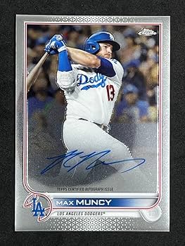 Amazon.co.jp: 2022 Topps Chrome Max Muncy Auto マックス マンシー